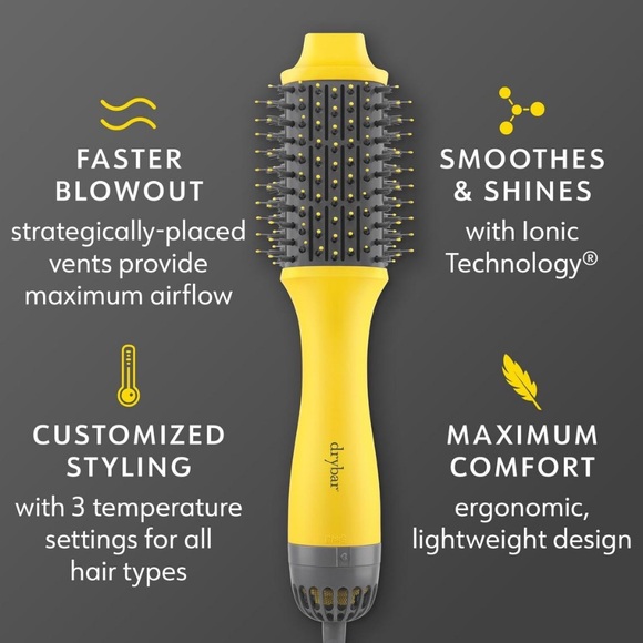 Drybar double shot blowout brush NEW in Box - Picture 6 of 6